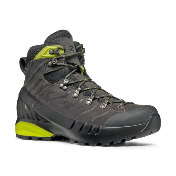 Bocanci Bărbați Scarpa Cyclone S GTX Shark Lime