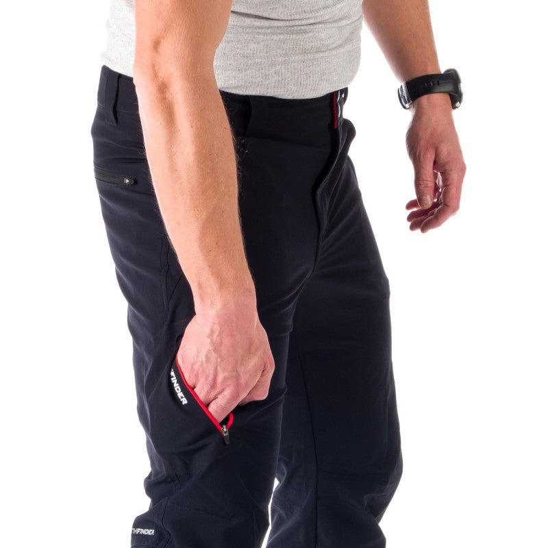 Pantaloni Bărbați Northfinder Bert Black