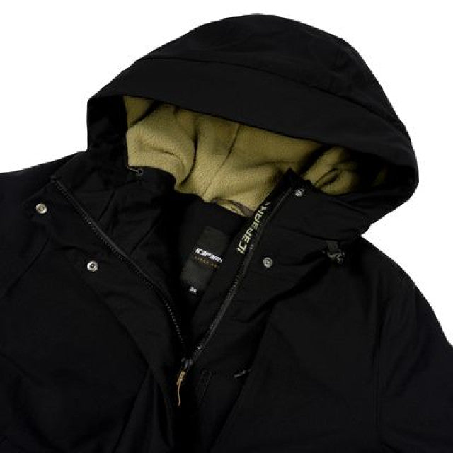Geacă Outdoor Dame Icepeak Myrtle Black Grey