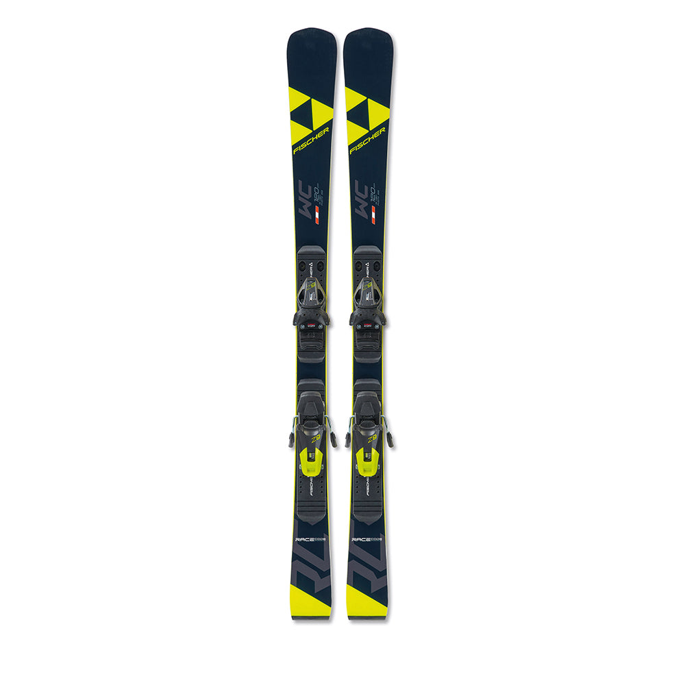 Schiuri Copii Fischer RC4 WC RACE JR Black Yellow