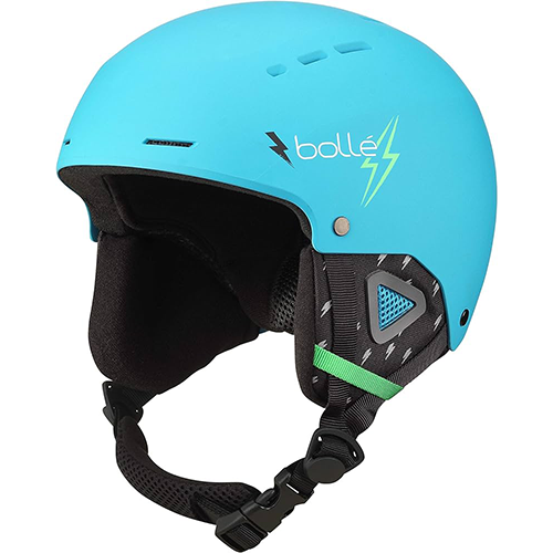 Cască Copii Schi Bolle Bhelm Quiz Matte Cyan Flash
