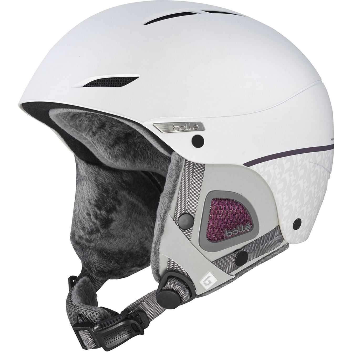 Cască Schi Dame Bolle Bhelm Juliet White Purple