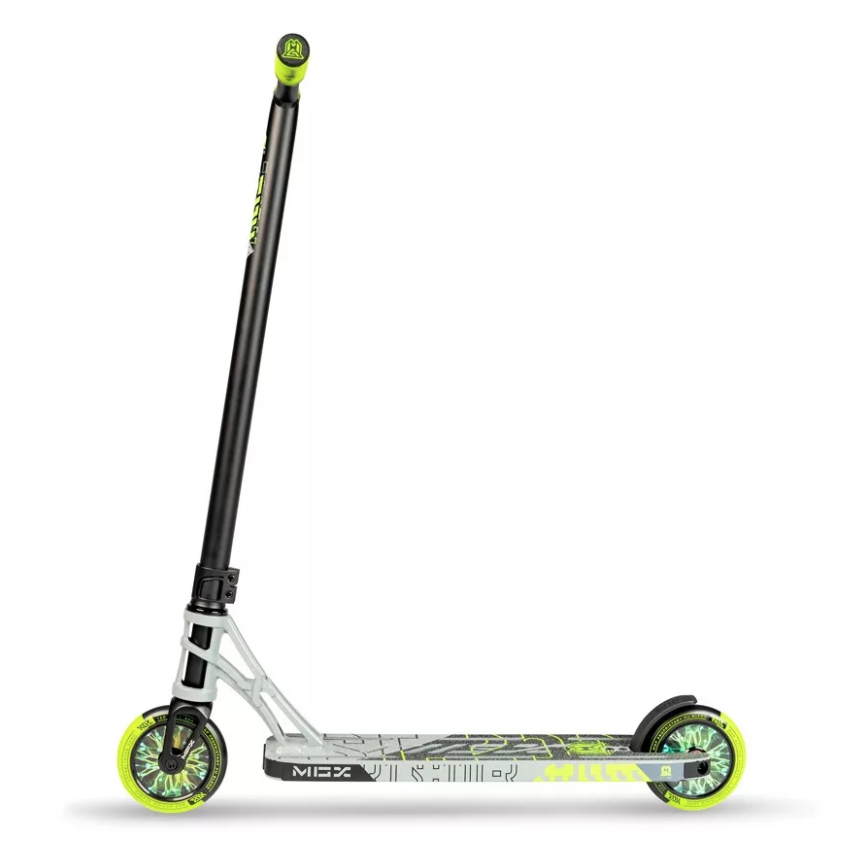 Trotinetă Stunt Madd Gear MGX Pro Grey Lemon Green