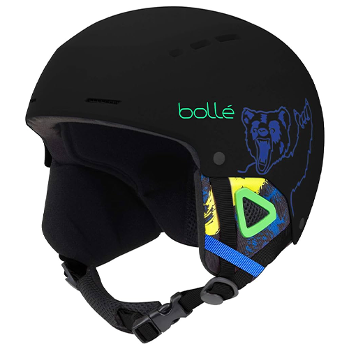 Cască Schi Copii Bolle Bhelm Quiz Black Bear Matte