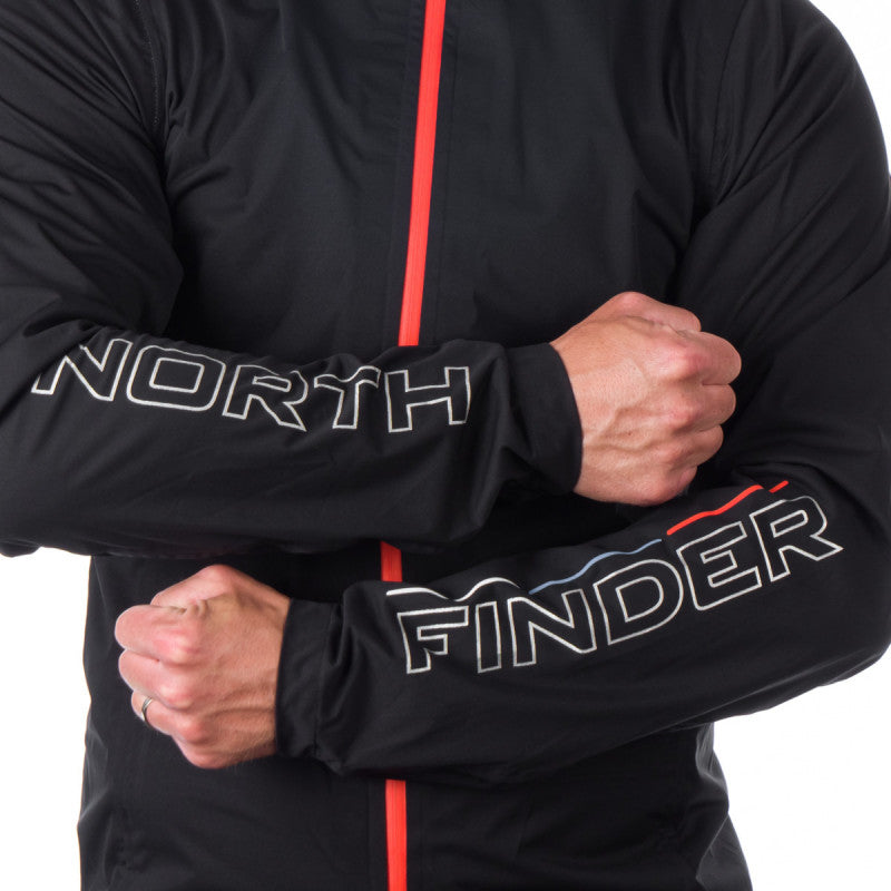 Geacă Bărbați Northfinder Jair Black Red