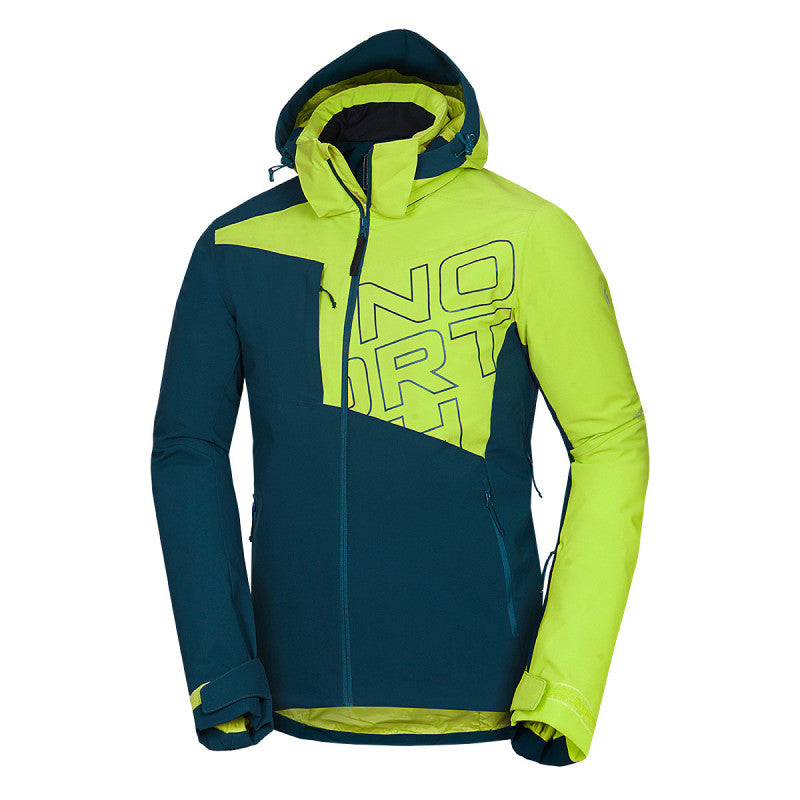 Geacă Schi Bărbați Northfinder Wilbur Inkblue Green