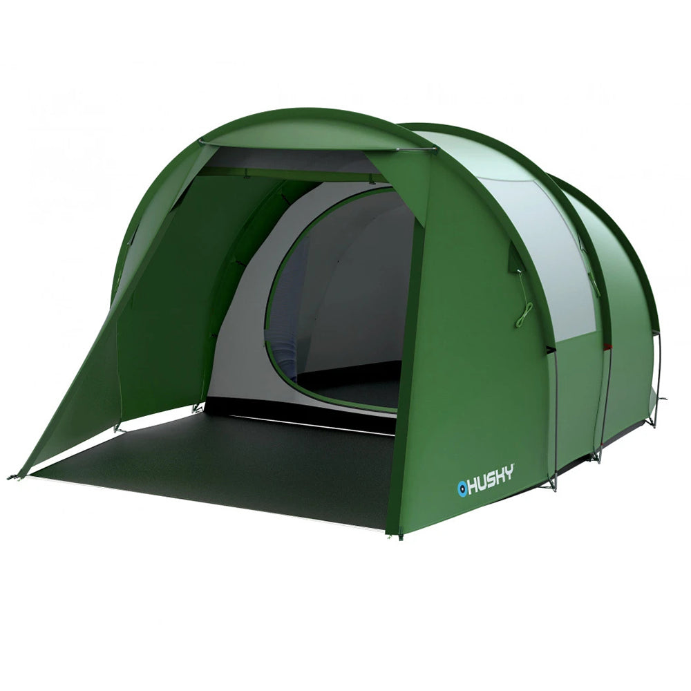 Cort de patru persoane Husky Baul 4 New Green