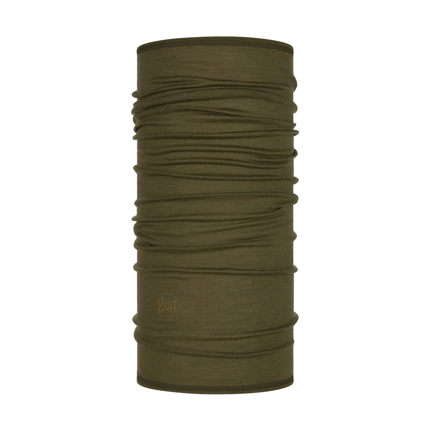 Bandană Tubulară Buff Merino Wool Light Weight Solid Bark