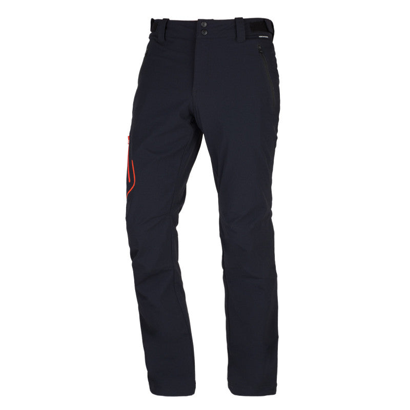Pantaloni Bărbați Northfinder Horace Black Red