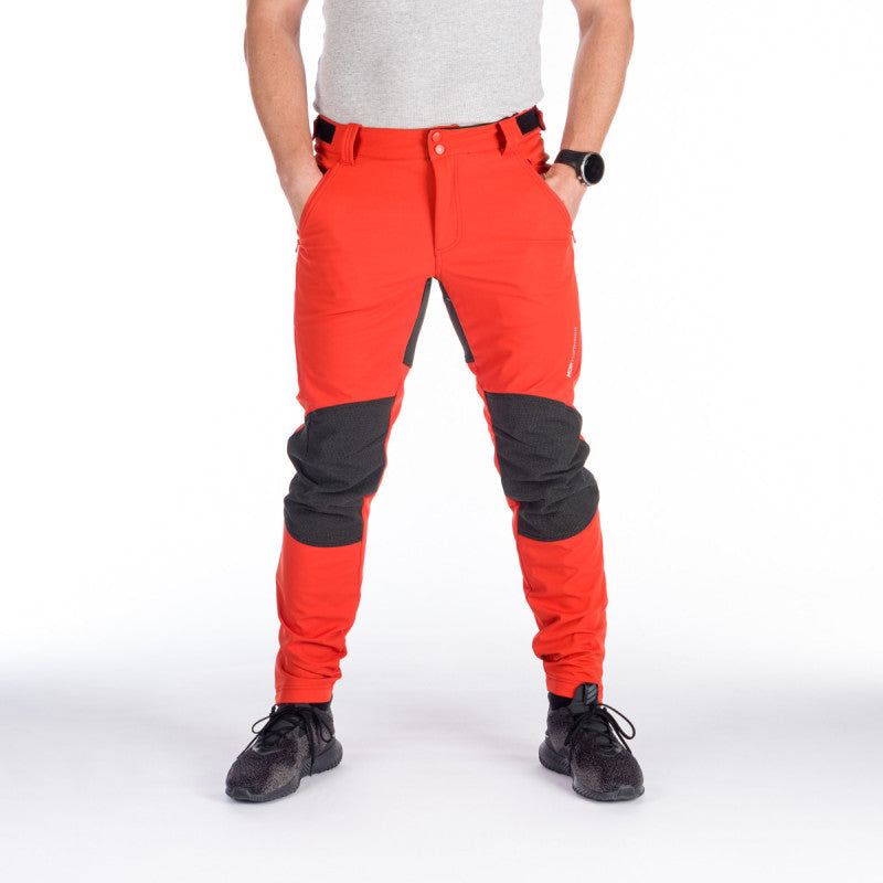 Pantaloni Outdoor Bărbați Northfinder Milton Red Black