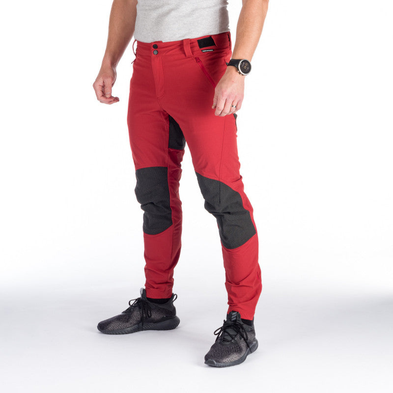 Pantaloni Bărbați Northfinder Fredrick Dark Red
