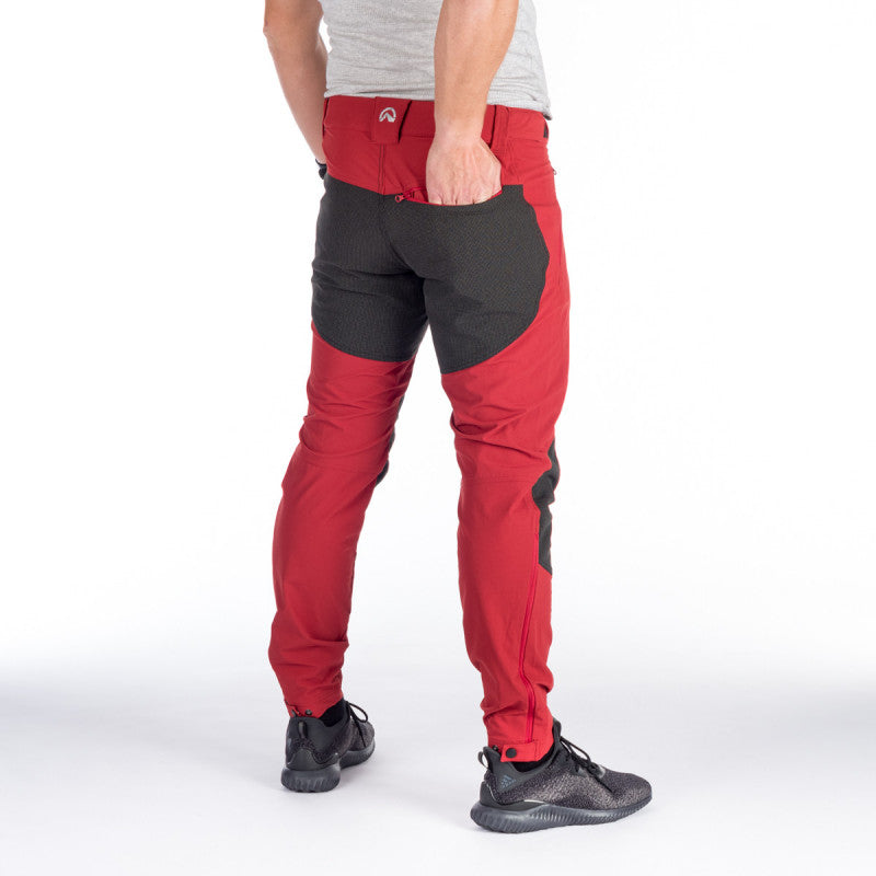 Pantaloni Bărbați Northfinder Fredrick Dark Red