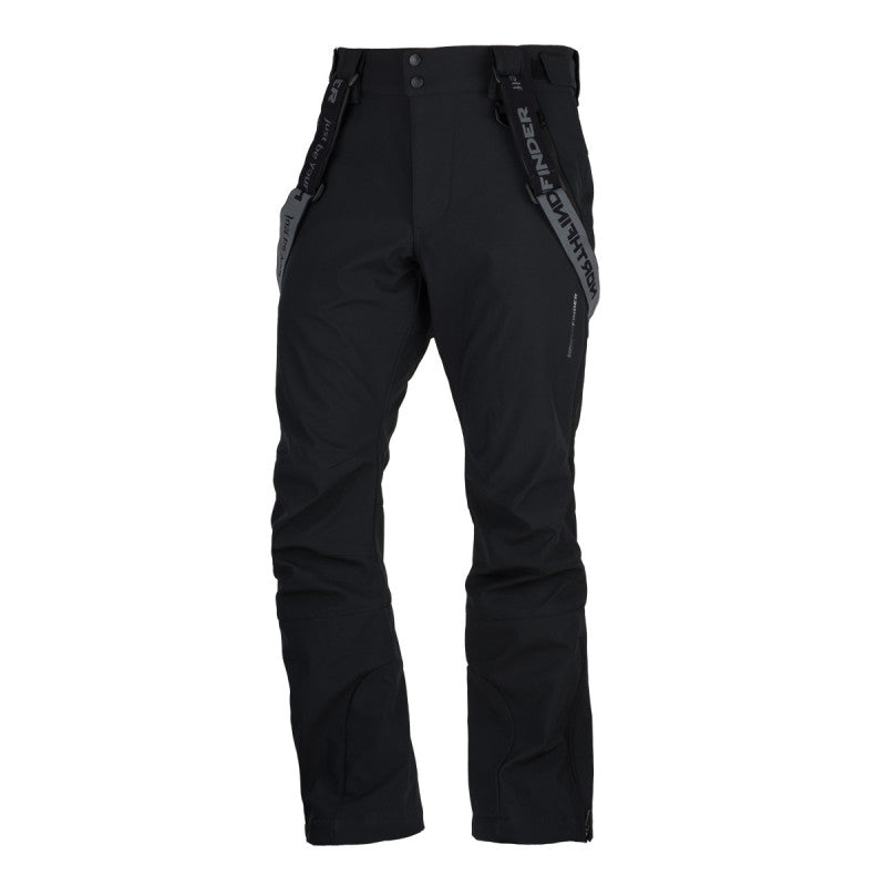 Pantaloni Schi Softshell Bărbați Northfinder Lyle Black