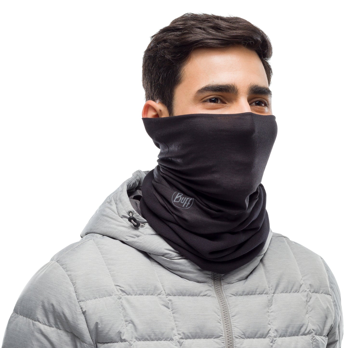 Bandană Tubulară Buff Multifuncțională Polar Adulți Solid Black