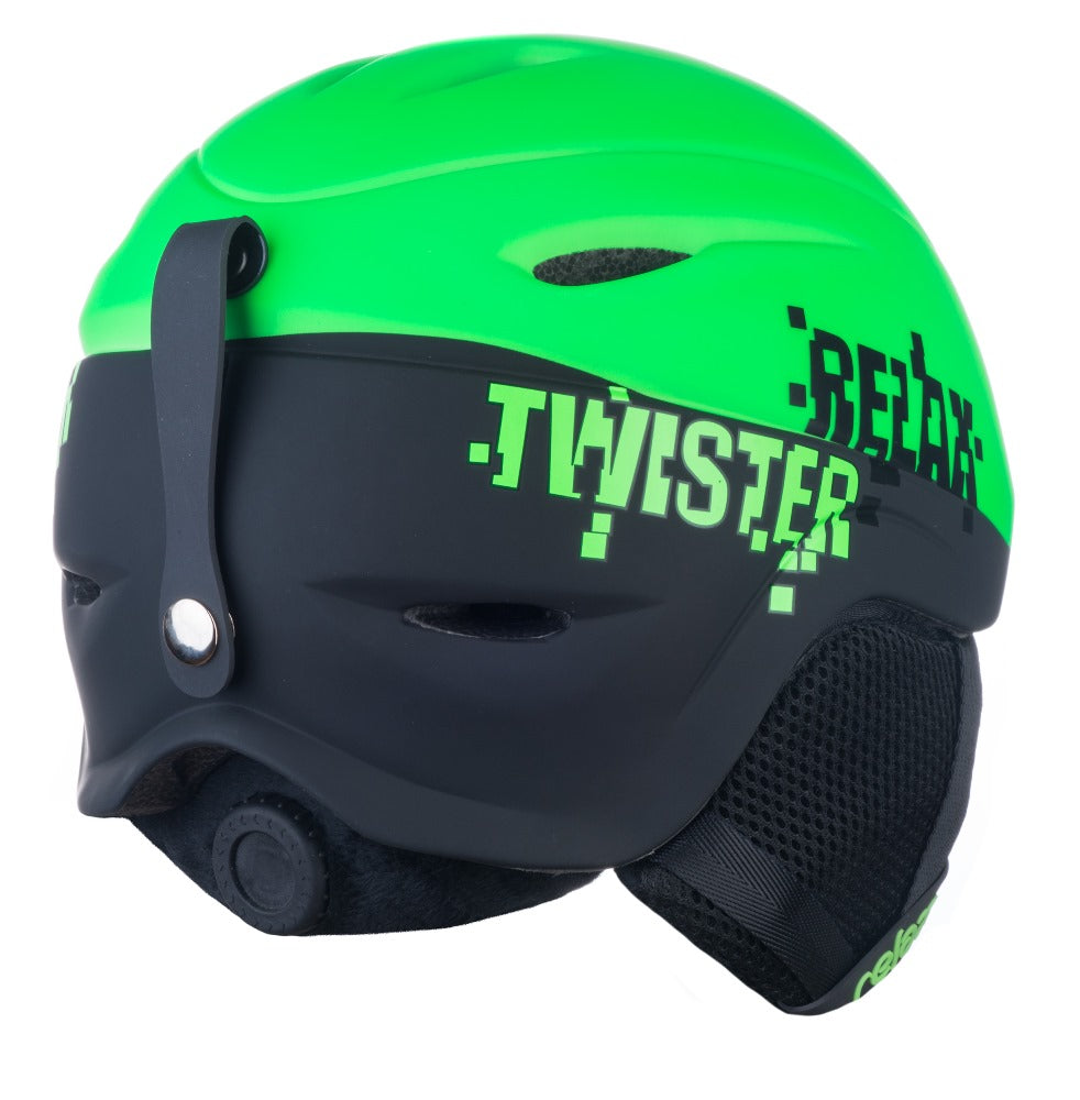 Cască Schi Copuu Relax Twister JR Green Black