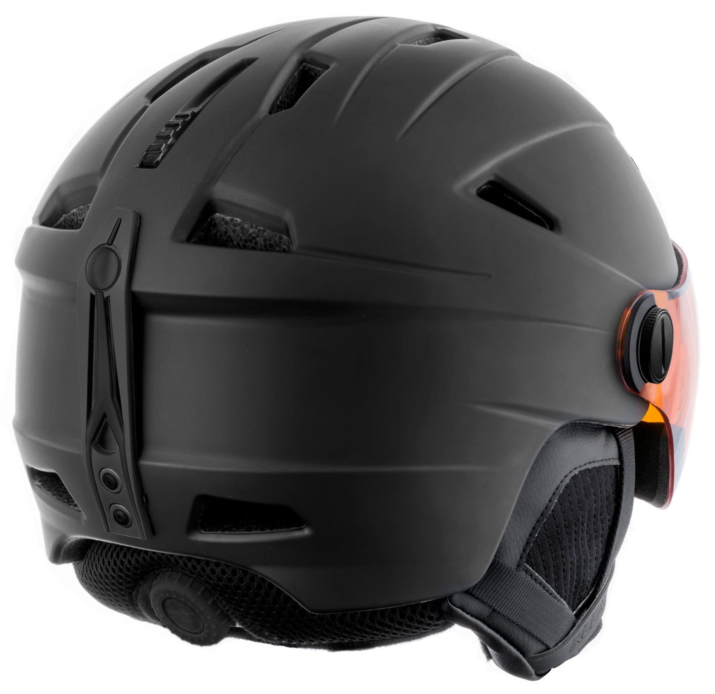 Cască Schi Relax Stealth Visor Black Matte Black