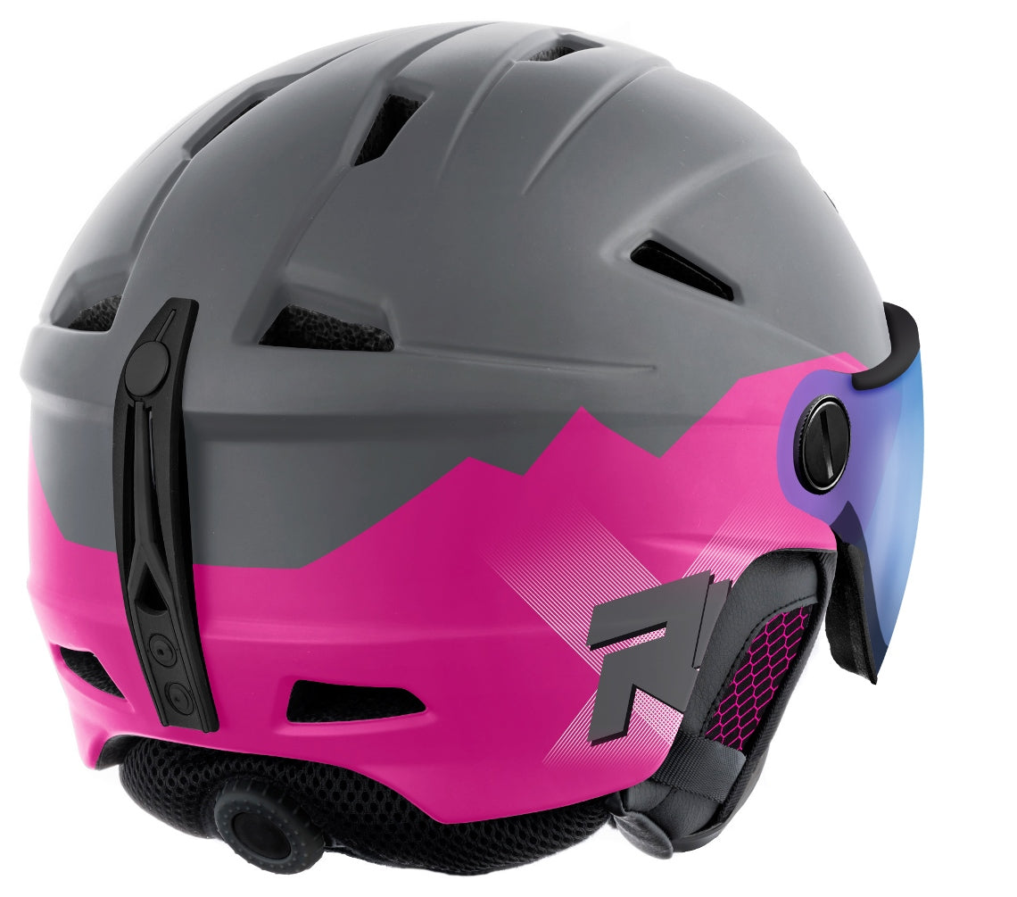 Cască Schi Dame Relax Stealth VIsor Grey Pink