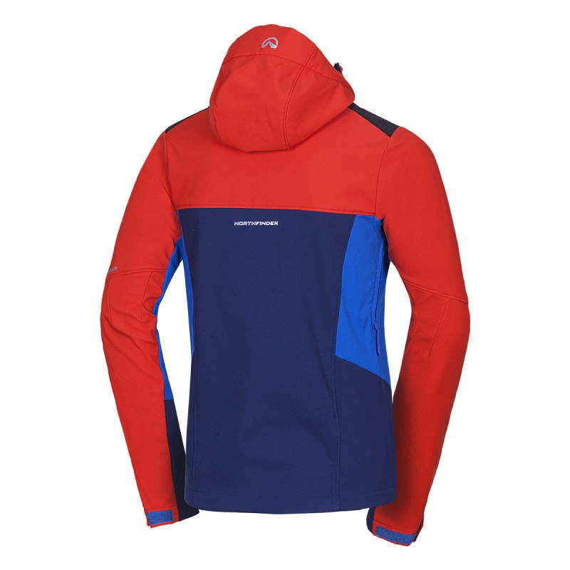 Geacă Bărbați Norhtfinder Dylan Red Blue