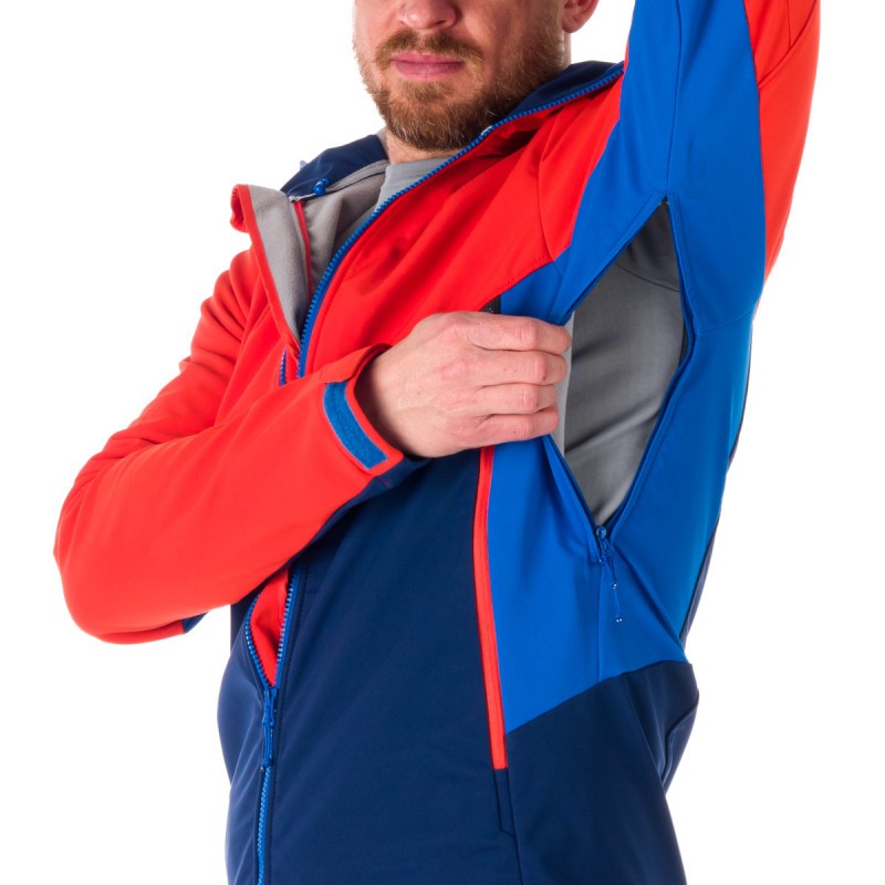Geacă Bărbați Norhtfinder Dylan Red Blue