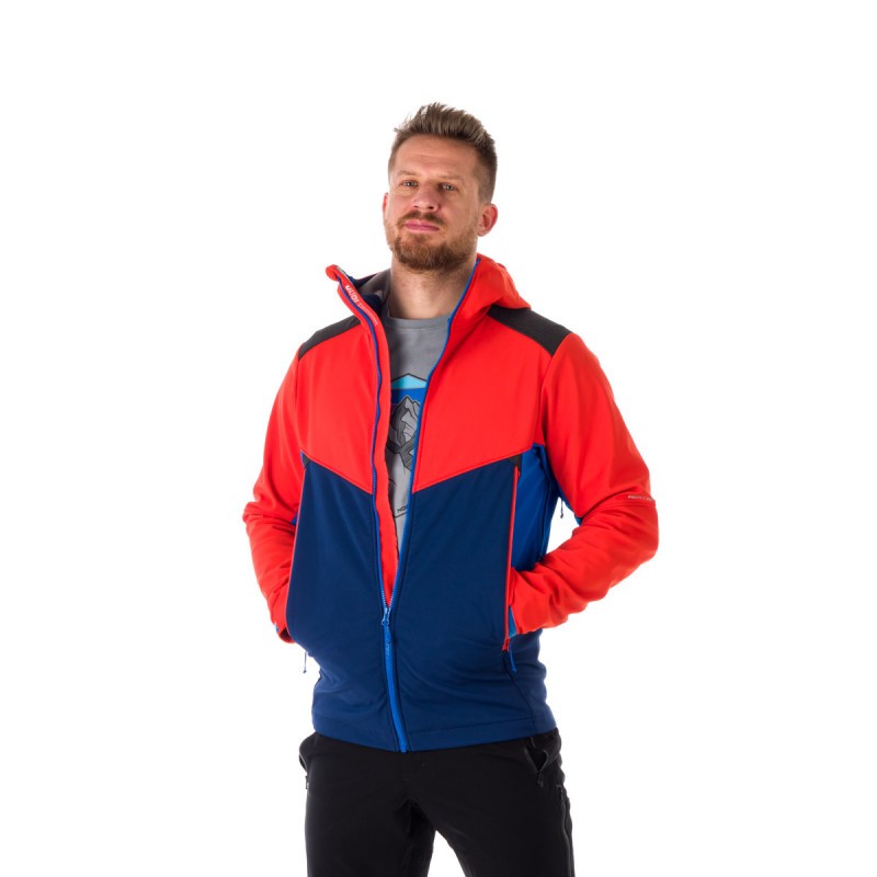Geacă Bărbați Norhtfinder Dylan Red Blue