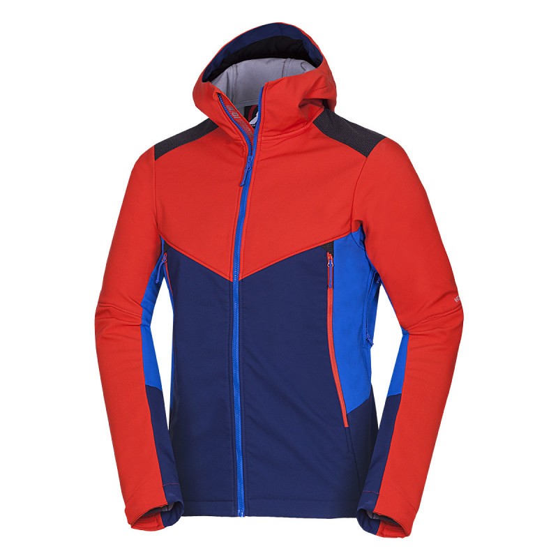 Geacă Bărbați Norhtfinder Dylan Red Blue