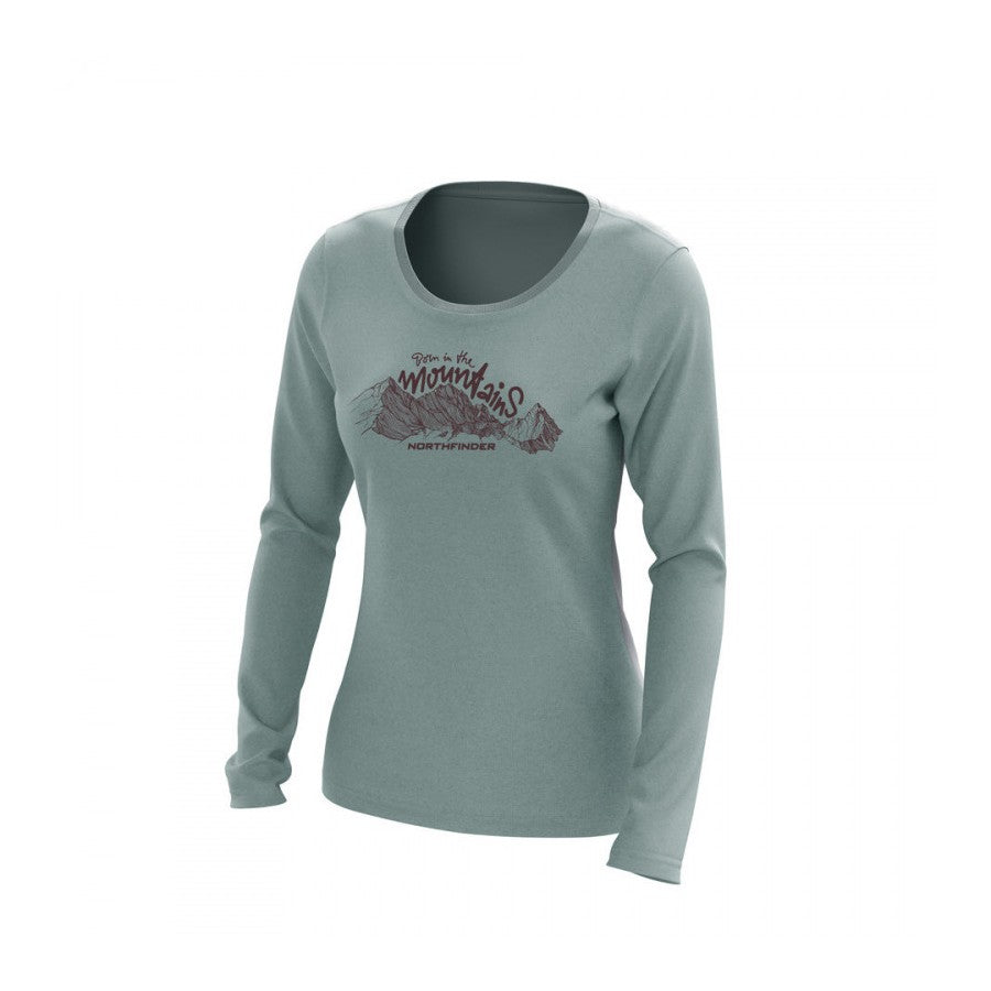 Tricou Dame Northfinder Essie Turquoise