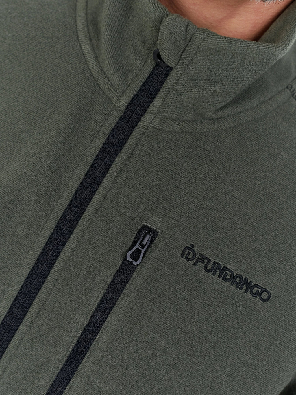 Polar bărbați Fundango Jeffrey Fleece Olive Green