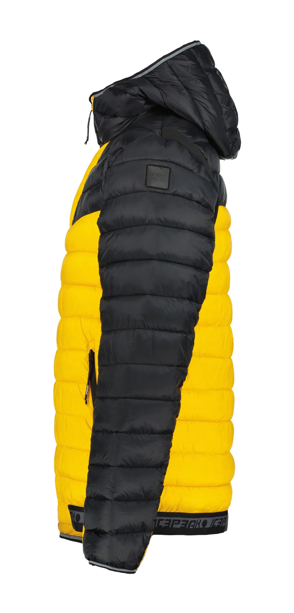 Geacă Bărbați Ușoară Icepeak Dillon Black Yellow