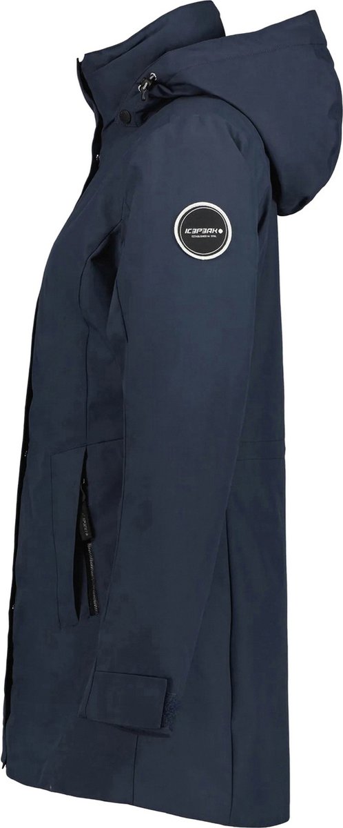 Geacă Softshell Parka Icepeak Alna Navy Blue