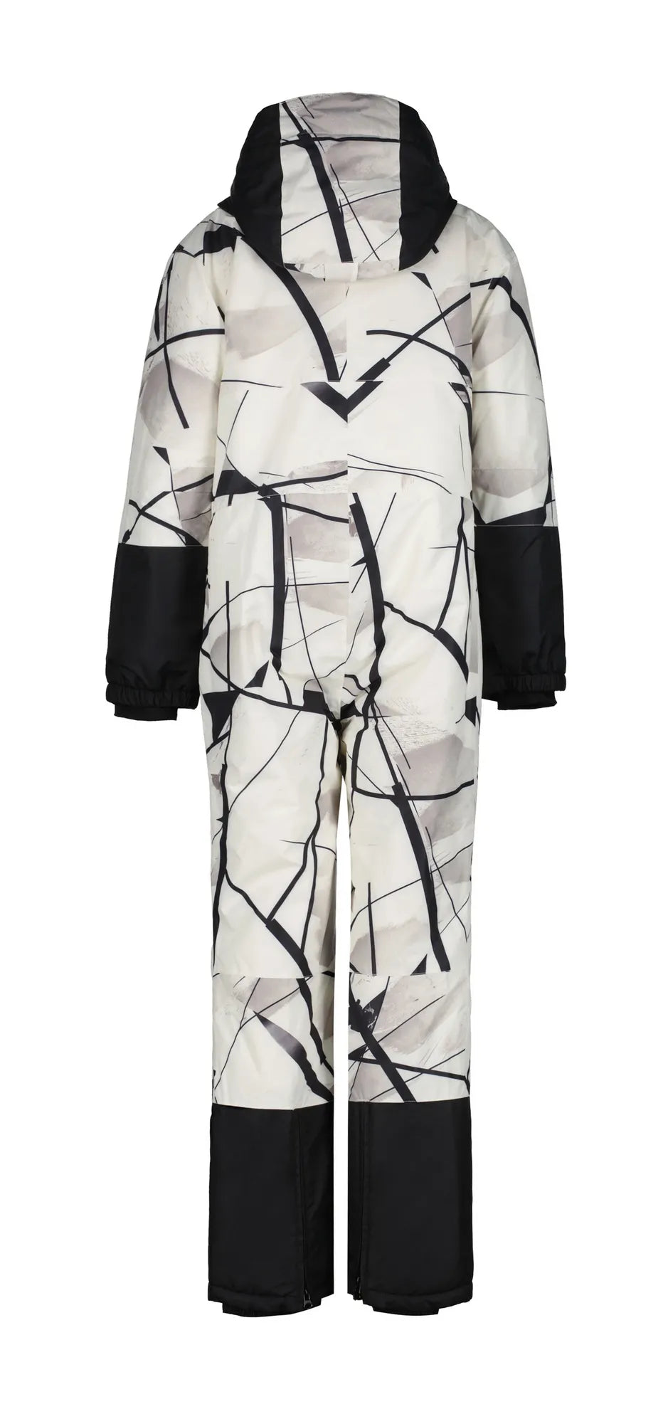 Overall de Schi Copii Icepeak Lake Black White