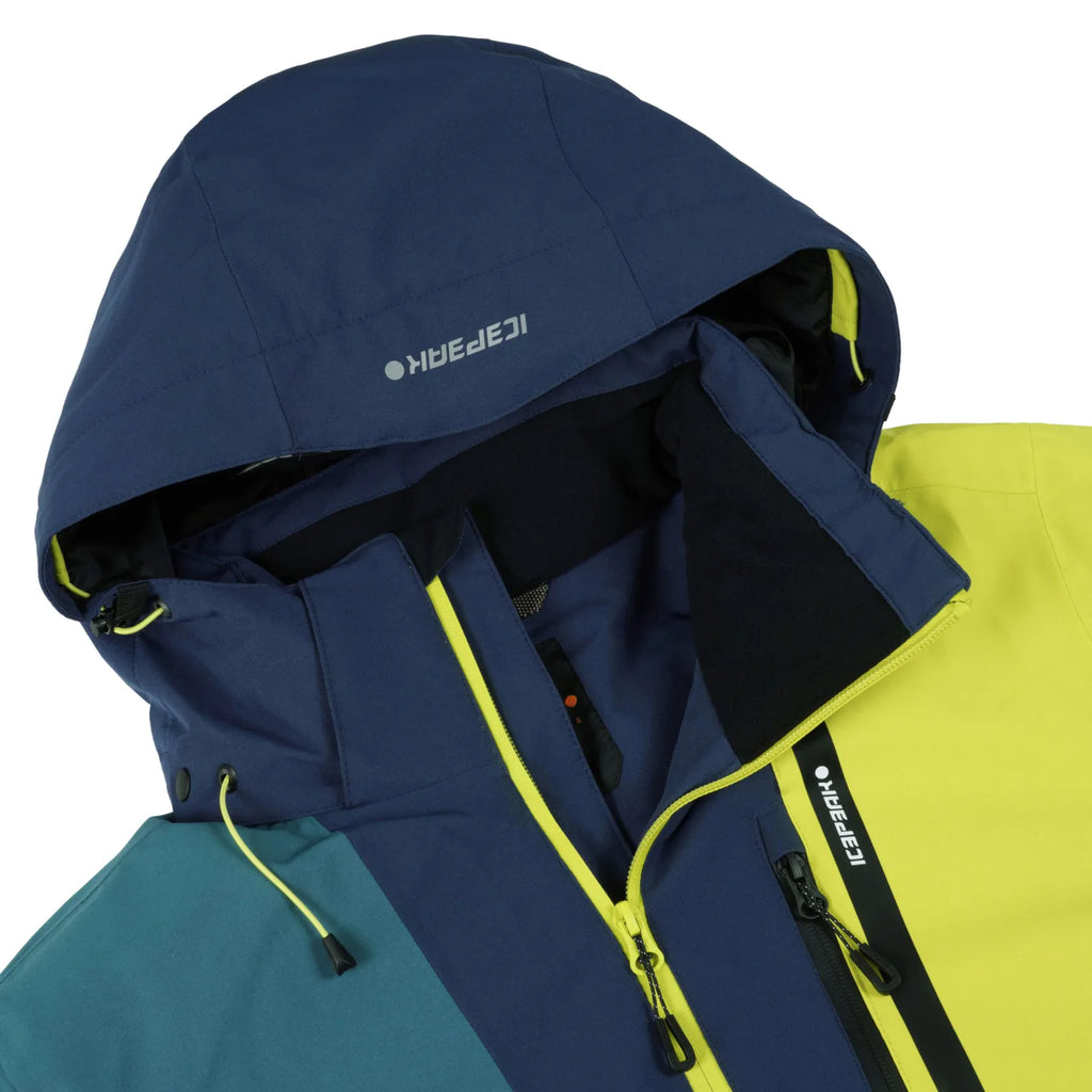 Geacă Schi Outdoor Bărbați Icepeak B Fricrest Blue Green