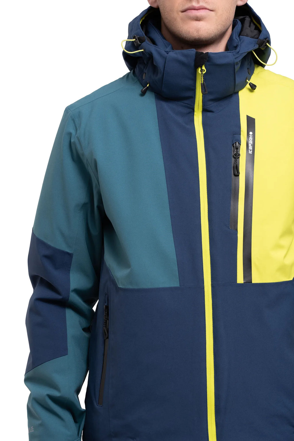 Geacă Schi Outdoor Bărbați Icepeak B Fricrest Blue Green