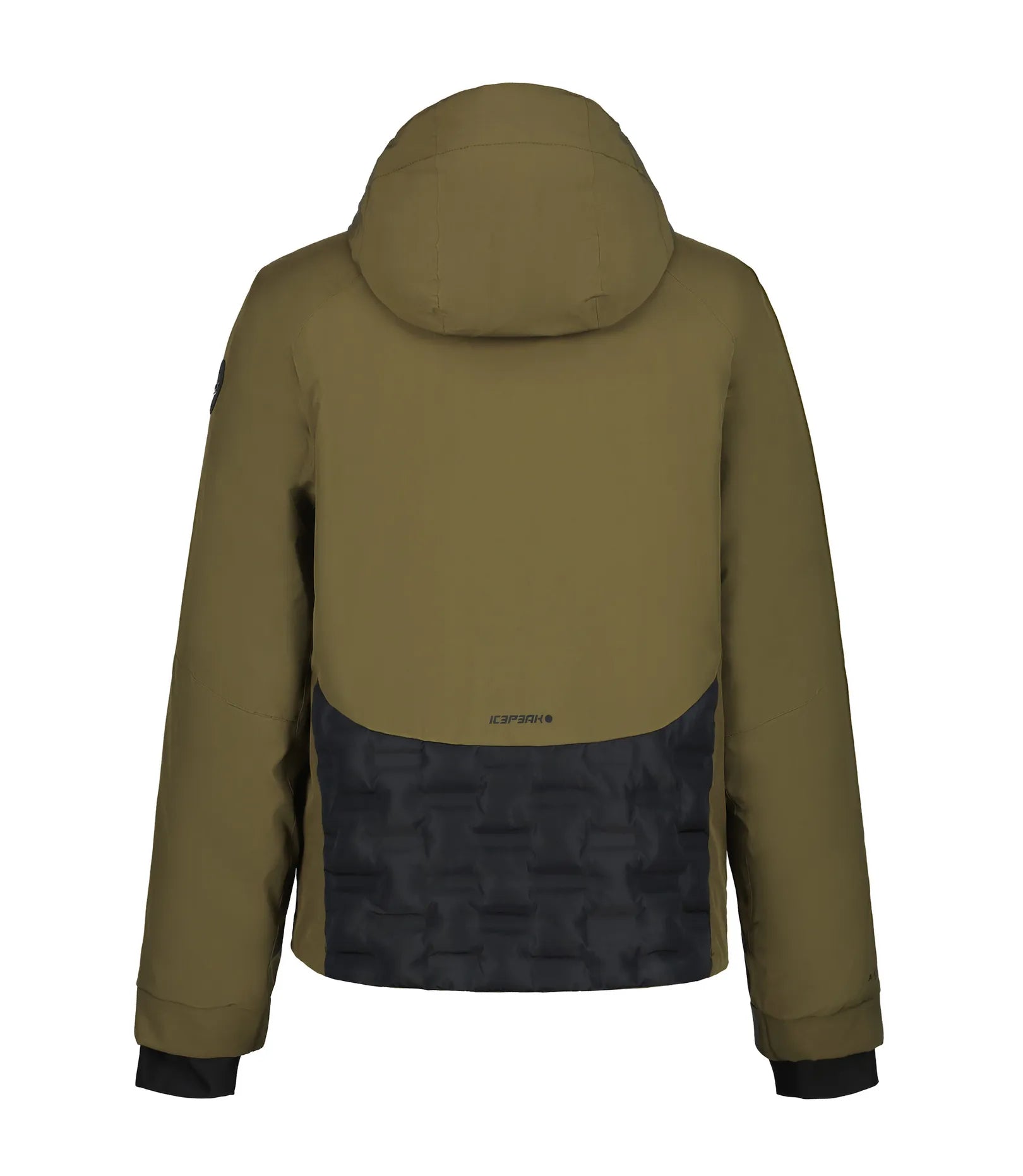 Geacă Schi Outdoor Bărbați Icepeak B Ferris Khaki Black