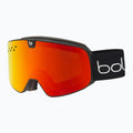 Ochelari Schi Bolle Nevada Neo Black Matte Sunrise Light Vermillon blue