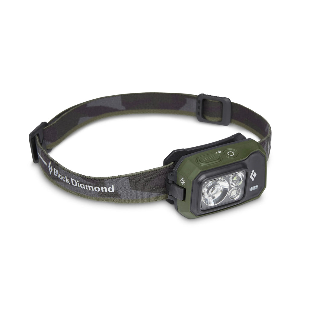 Lampă frotntală Black Diamond Storm 400 Dark Olive