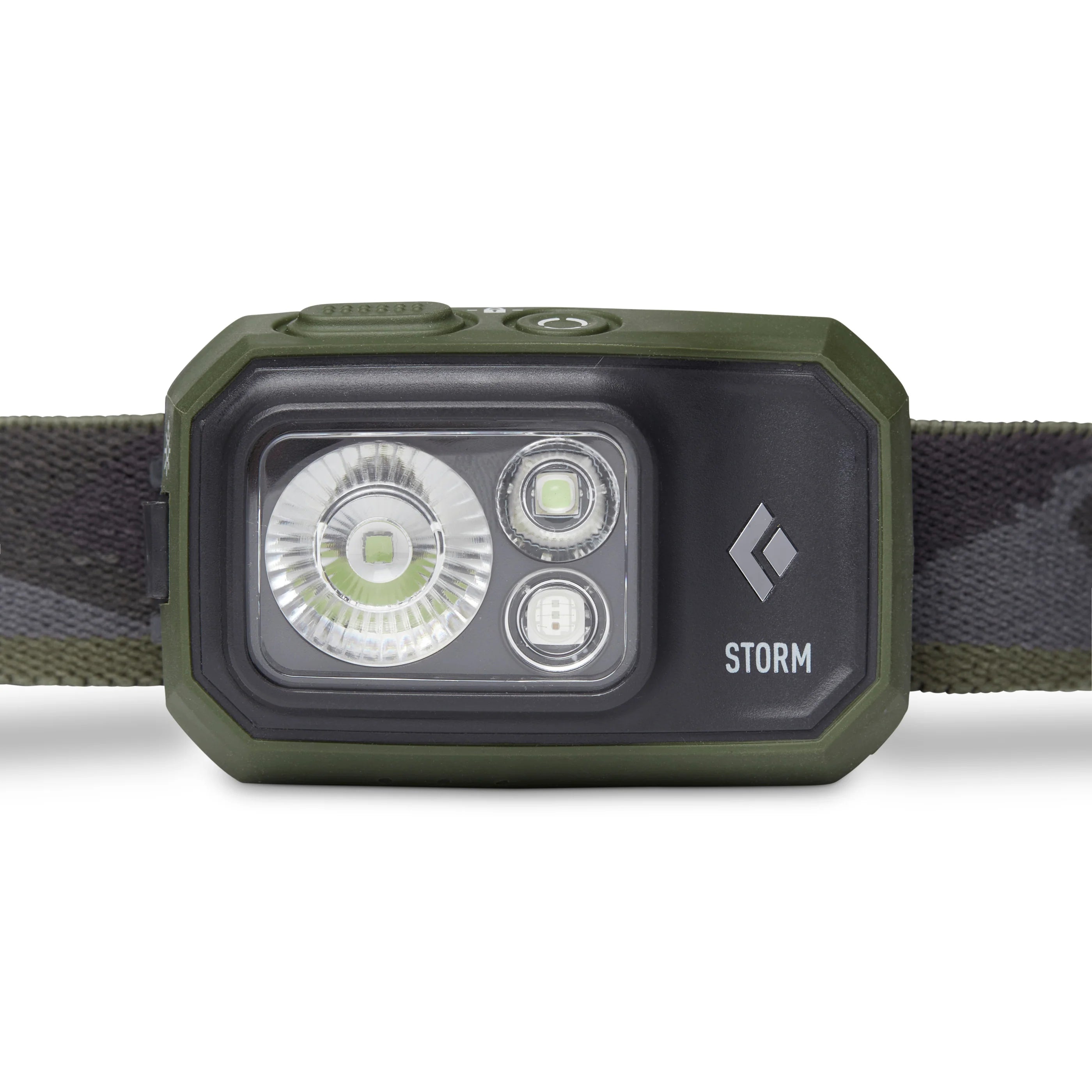 Lampă frotntală Black Diamond Storm 400 Dark Olive
