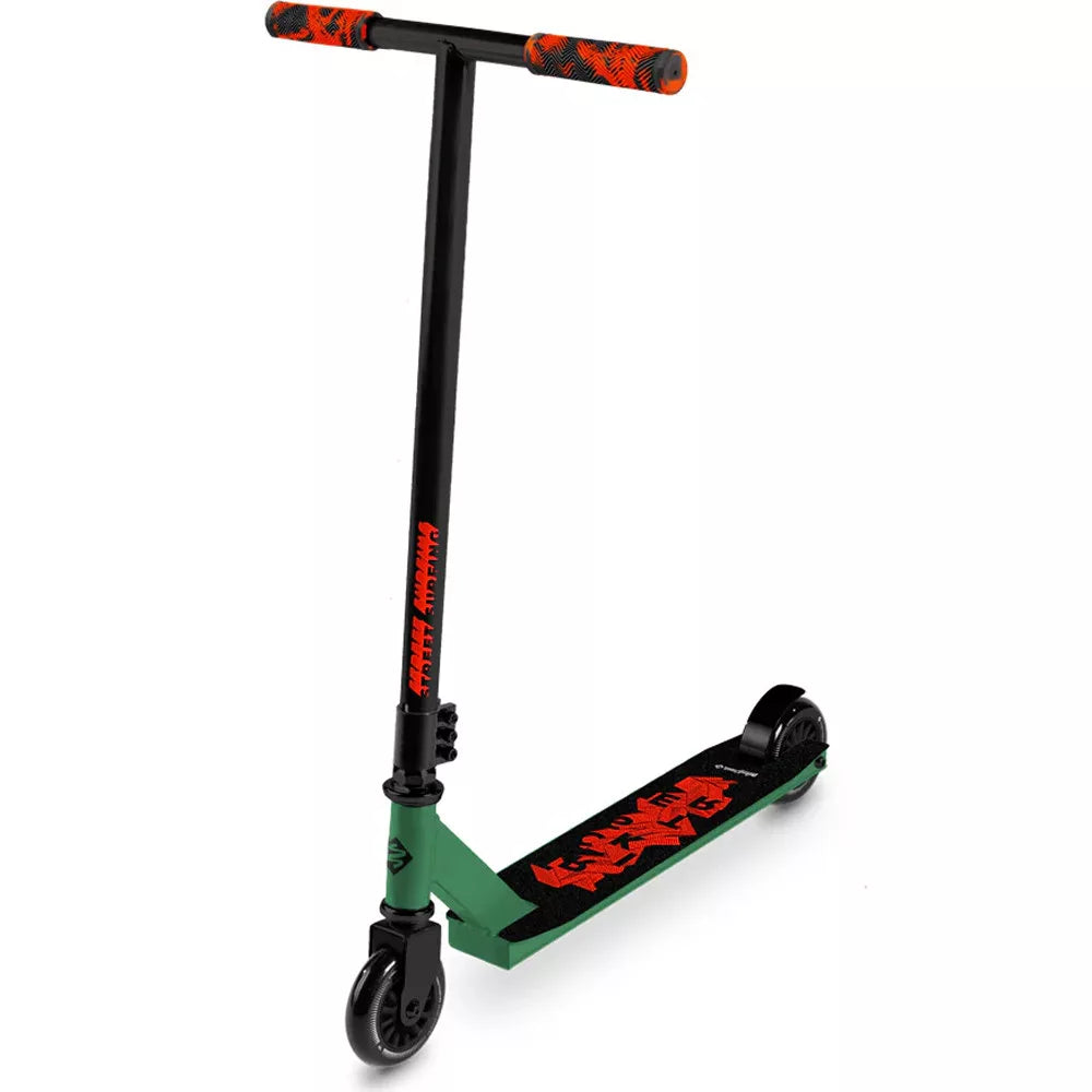 Trotinetă Stunt Streetsurfing Trickster Tricky Green