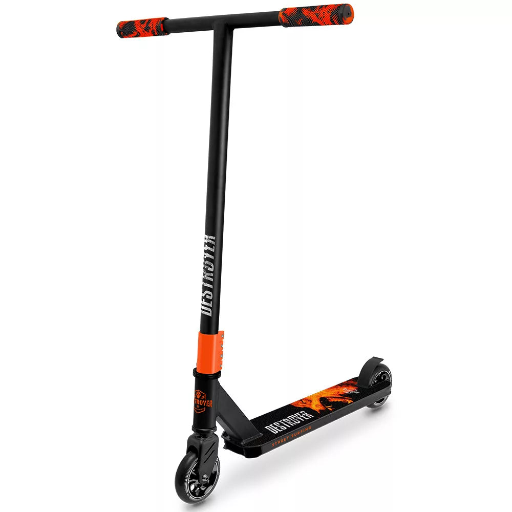 Trotinetă stunt Streetsurfing Destroyer V2. Mad Wolf Black