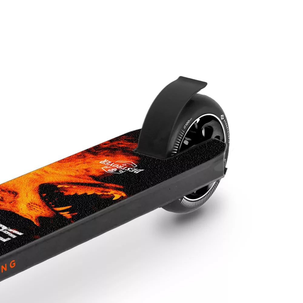 Trotinetă stunt Streetsurfing Destroyer V2. Mad Wolf Black