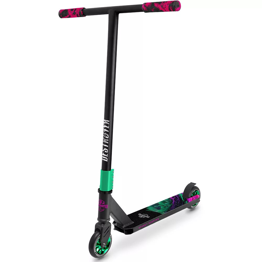 Trotinetă stunt Streetsurfing Destroyer V2. Spike Green