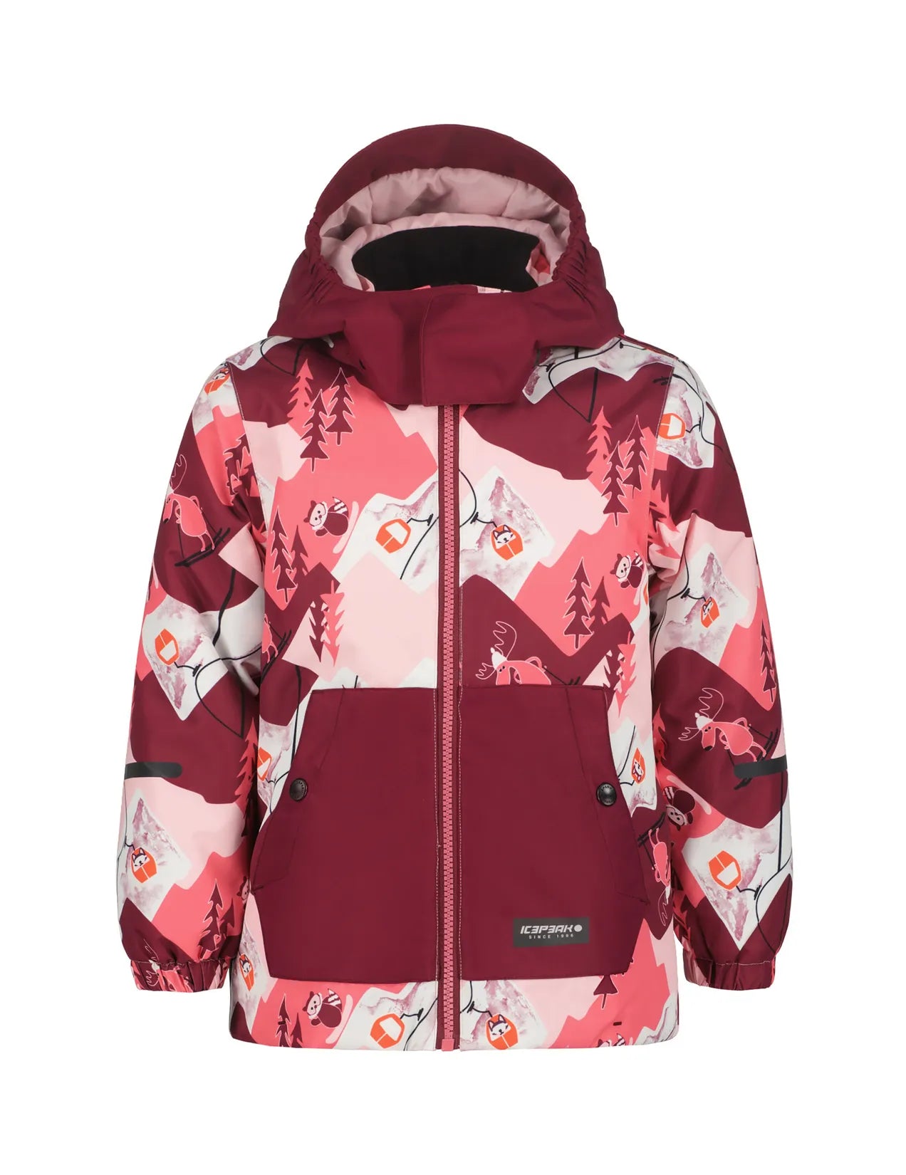 Geacă pentru Copii Icepeak Jena Royal Pink