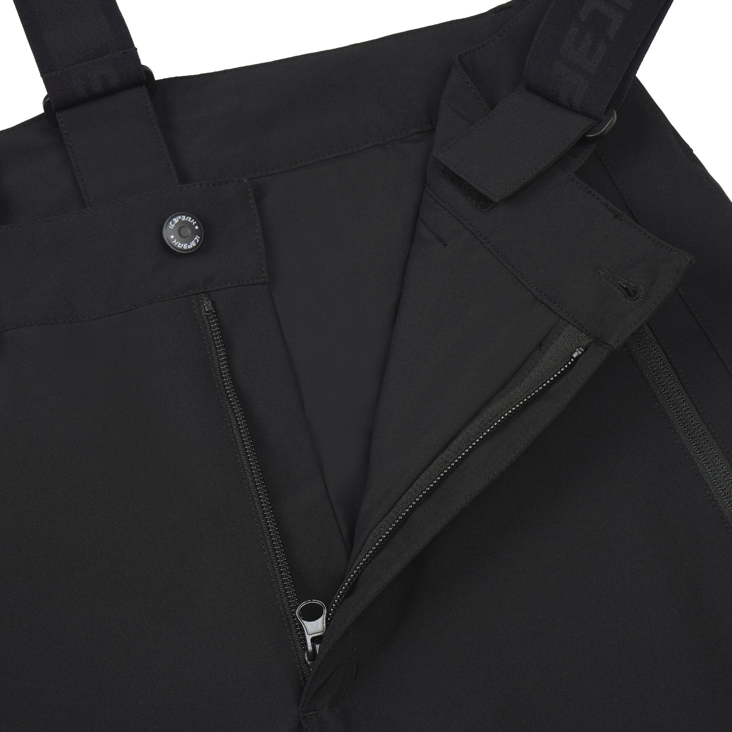 Pantaloni Bărbați Icepeak Freiberg Basic Black Tall
