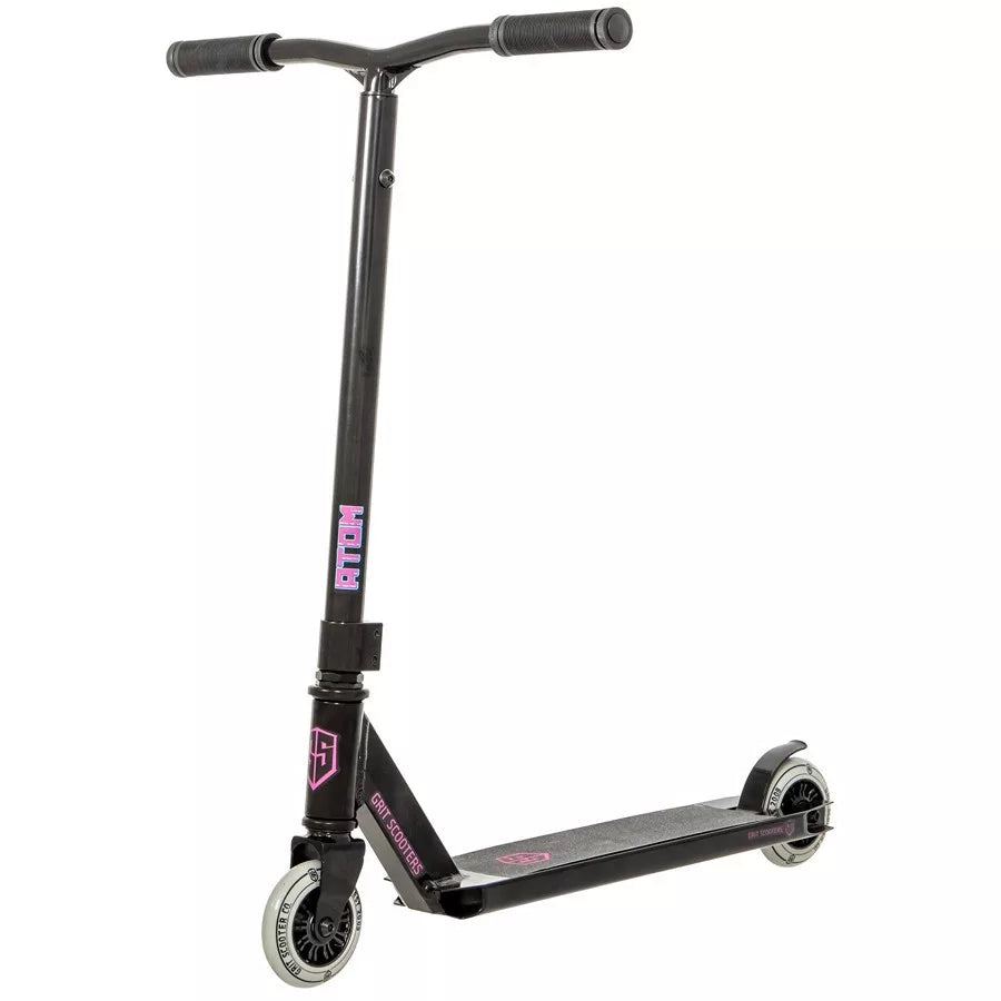 Trotinetă Stunt Grit Atom Black Gray Pink Matte