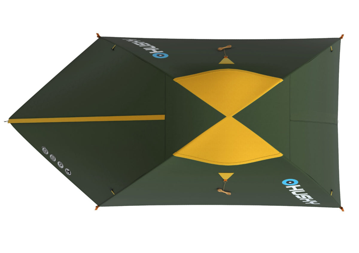 Cort Backpacking pentru 2 persoane Husky Bizam 2 Plus