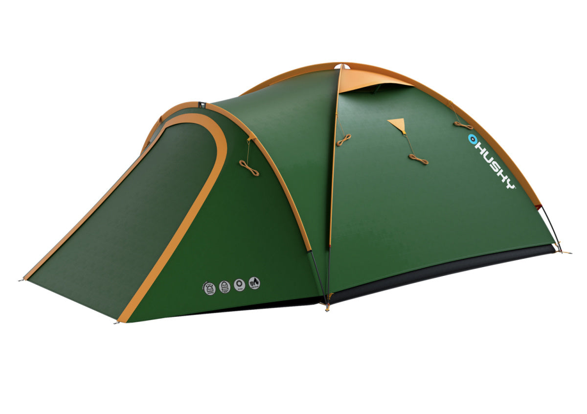 Cort Backpacking 3 Persoane Husky Bizon 3 Classic Green