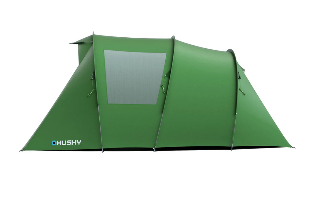 Cort de patru persoane Husky Baul 4 New Green