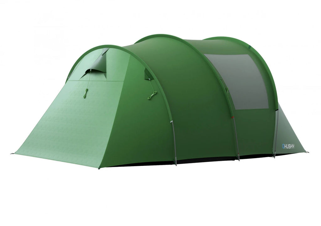 Cort de patru persoane Husky Baul 4 New Green
