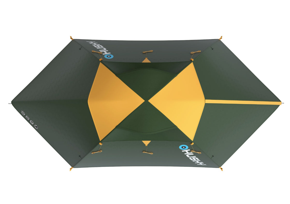 Cort Camping 4 Persoane Boyard Classic Green