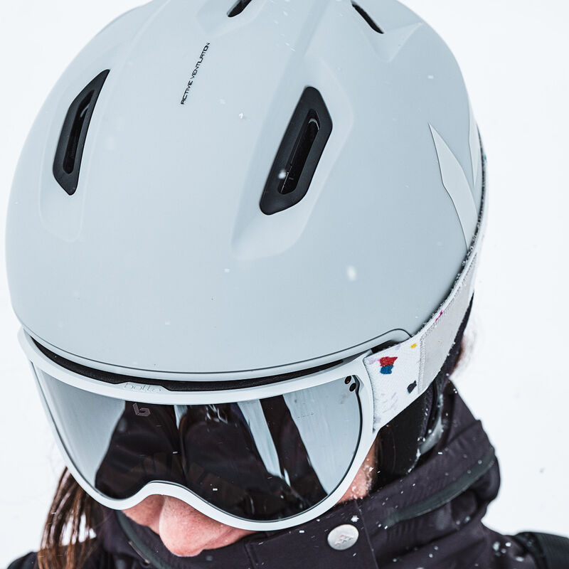 Ochelari Schi Bolle Blens Eco Blanca Ice White Matte