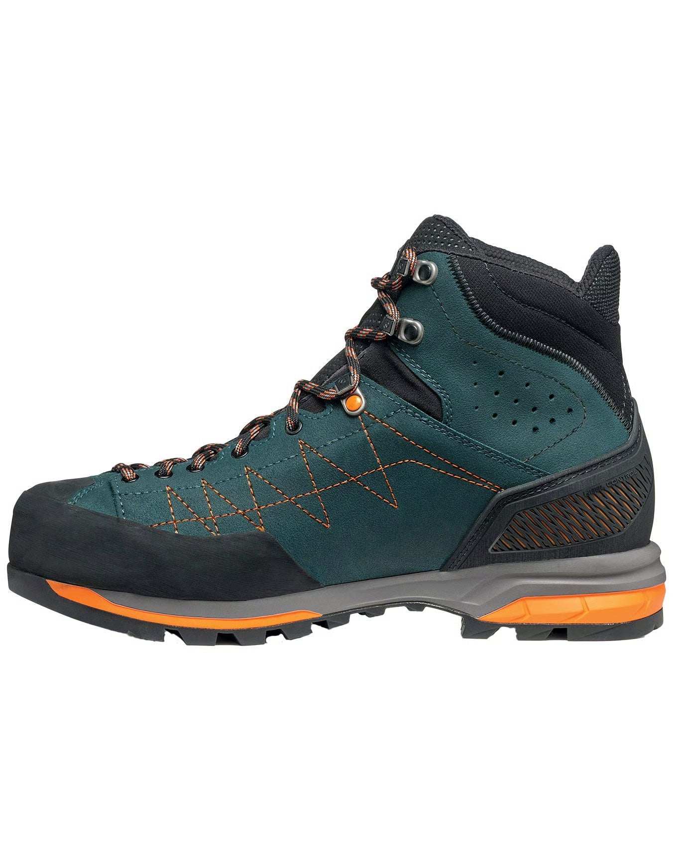 Bocanci Scarpa Zodiac Trek GTX WMN Petrol Rust Orange